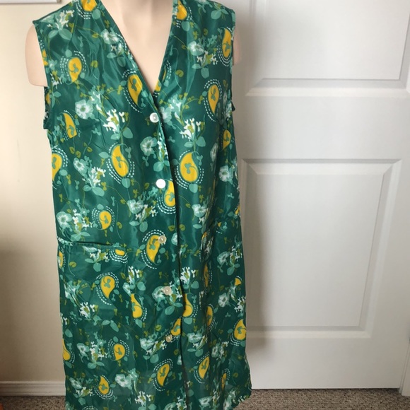 Vintage paisley dress - Picture 3 of 8